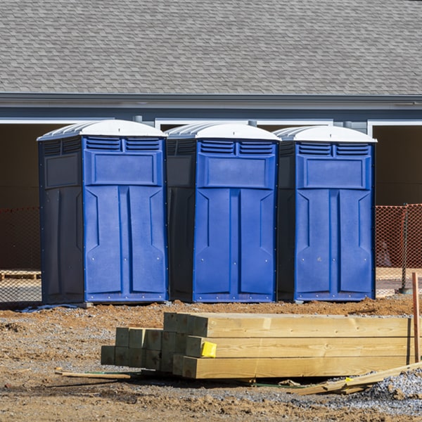 are there any restrictions on where i can place the porta potties during my rental period in Scottsmoor FL